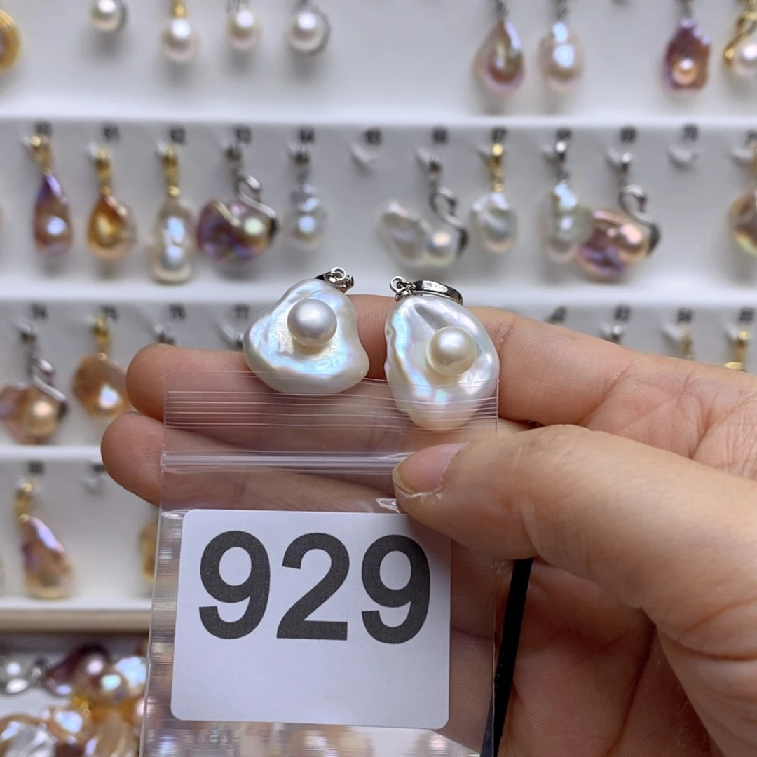 淡水珍珠颈饰银S925镶嵌瞅**滴929