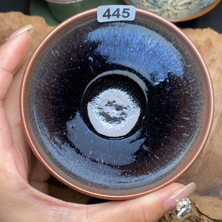 茶盏建窑建盏主人杯445