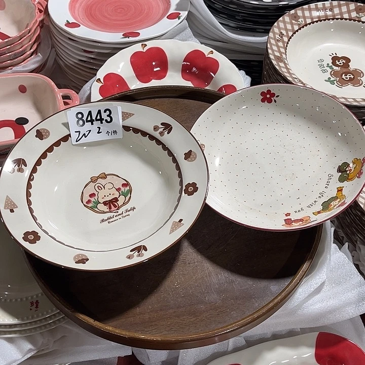 瓷微瑕外贸餐具8443