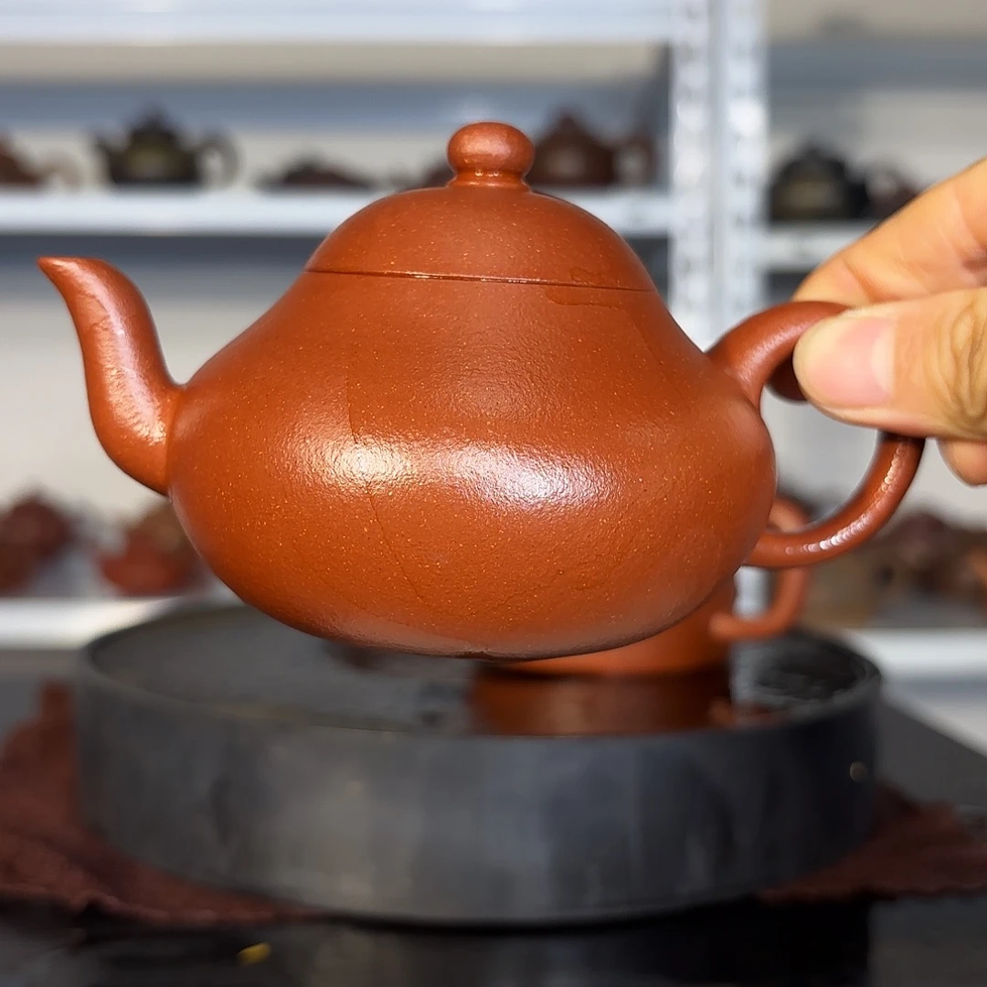 茶壶紫砂一壶李紫砂壶