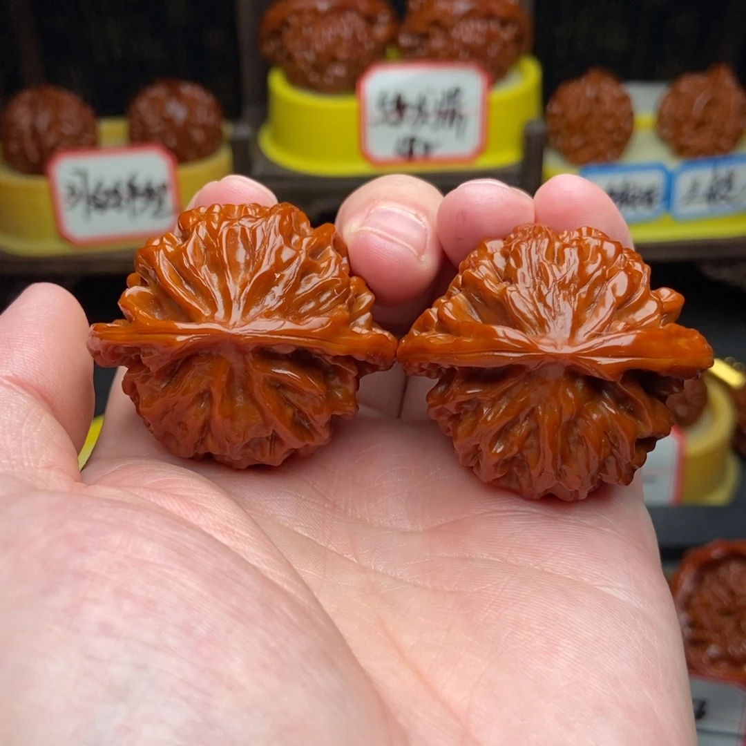 文玩核桃吊坠43龙鳞