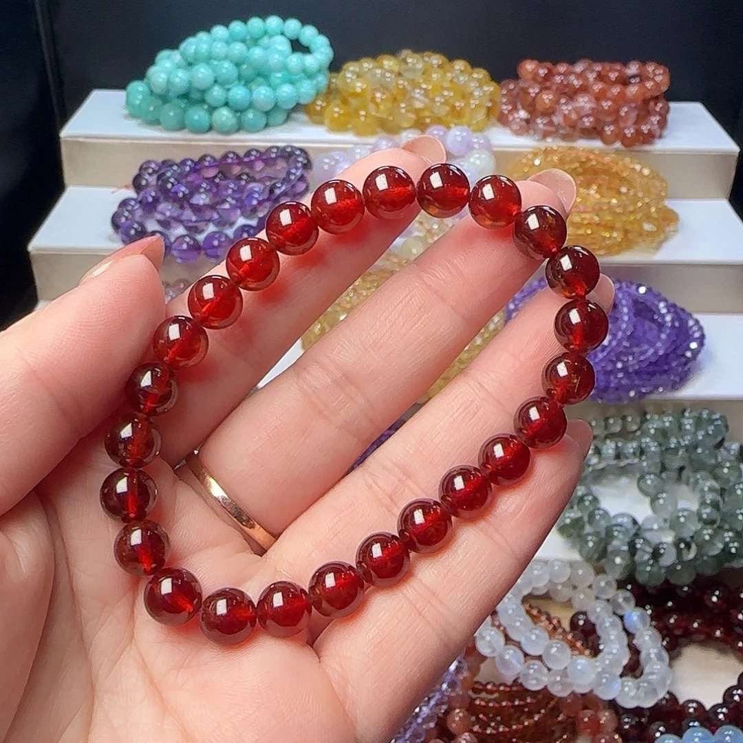 手链石榴石未镶嵌22.7