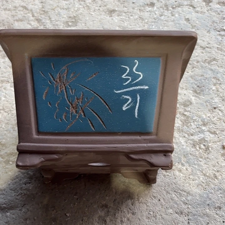 宜兴紫砂花盆，现货发