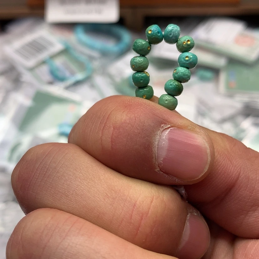 【闪购商品】绿松石颈饰未镶嵌38