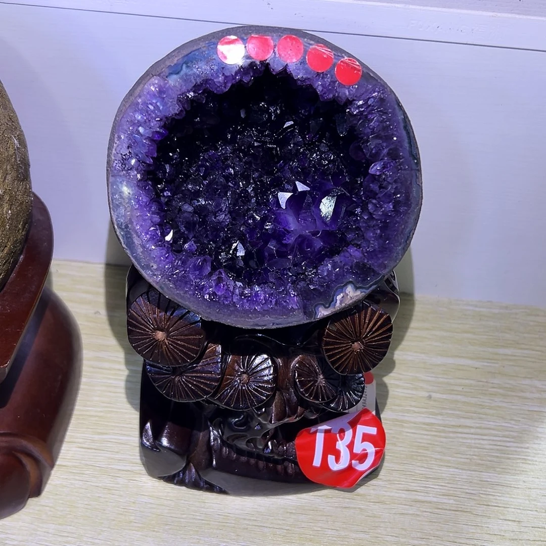 大型摆件（非配饰）紫晶未镶嵌