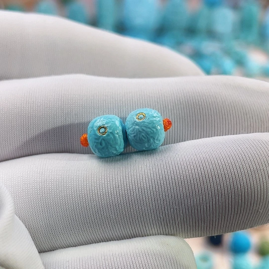 绿松石珠宝奇石未镶嵌