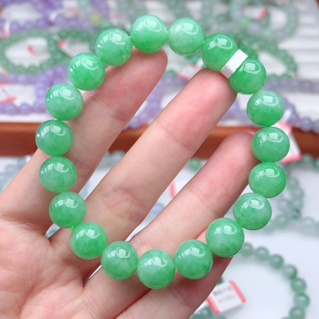 翡翠手链未镶嵌翡翠10mm