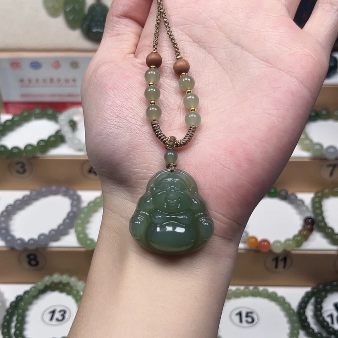 吊坠(不含链)未镶嵌和田玉佛公