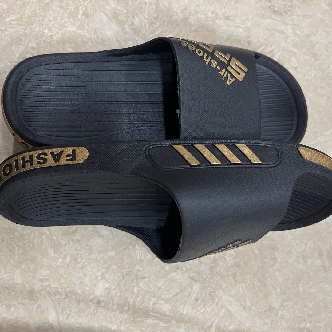 E/507602百搭舒适休闲拖鞋黑色