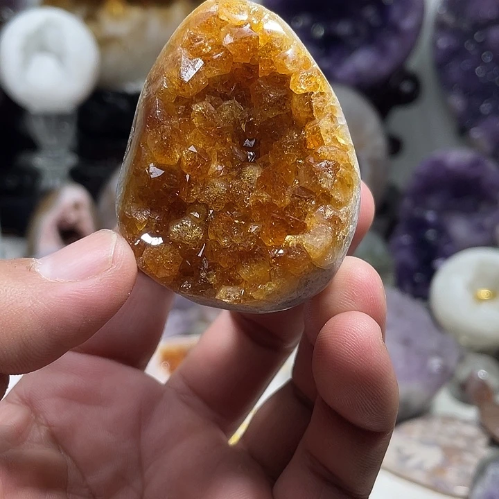 水晶未镶嵌珠宝半成品