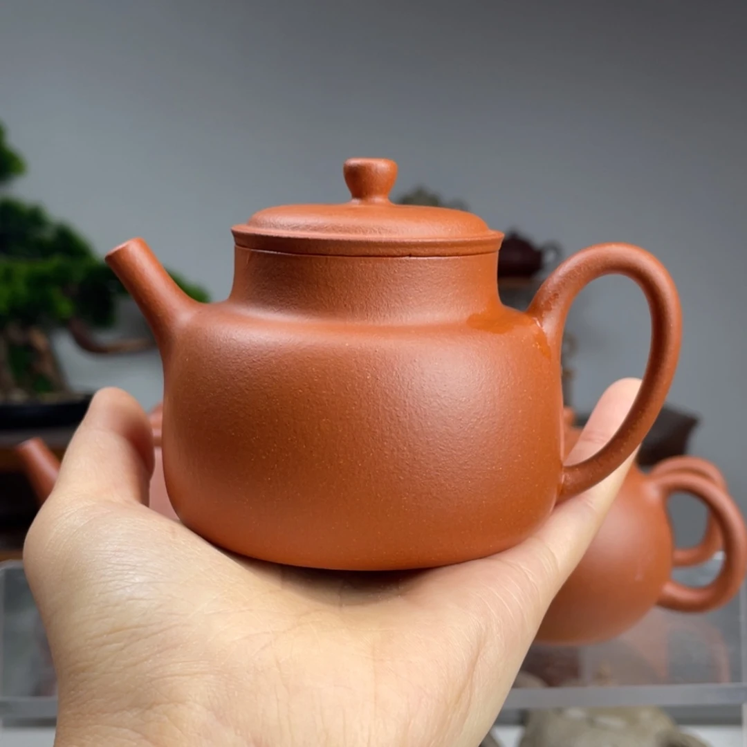 【闪购商品】紫砂茶壶原****厂红降坡言心容量180cc