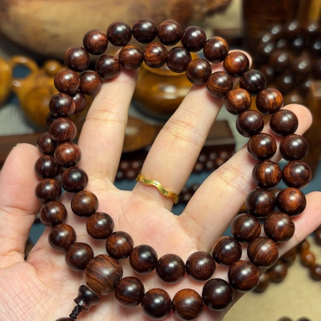 爱***活手串/手链黄花梨/降香黄檀
