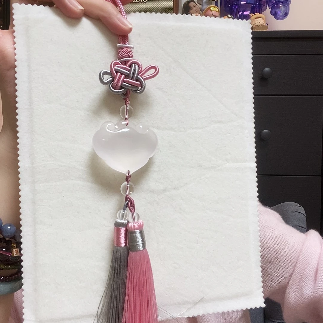 水晶车挂未镶嵌简单