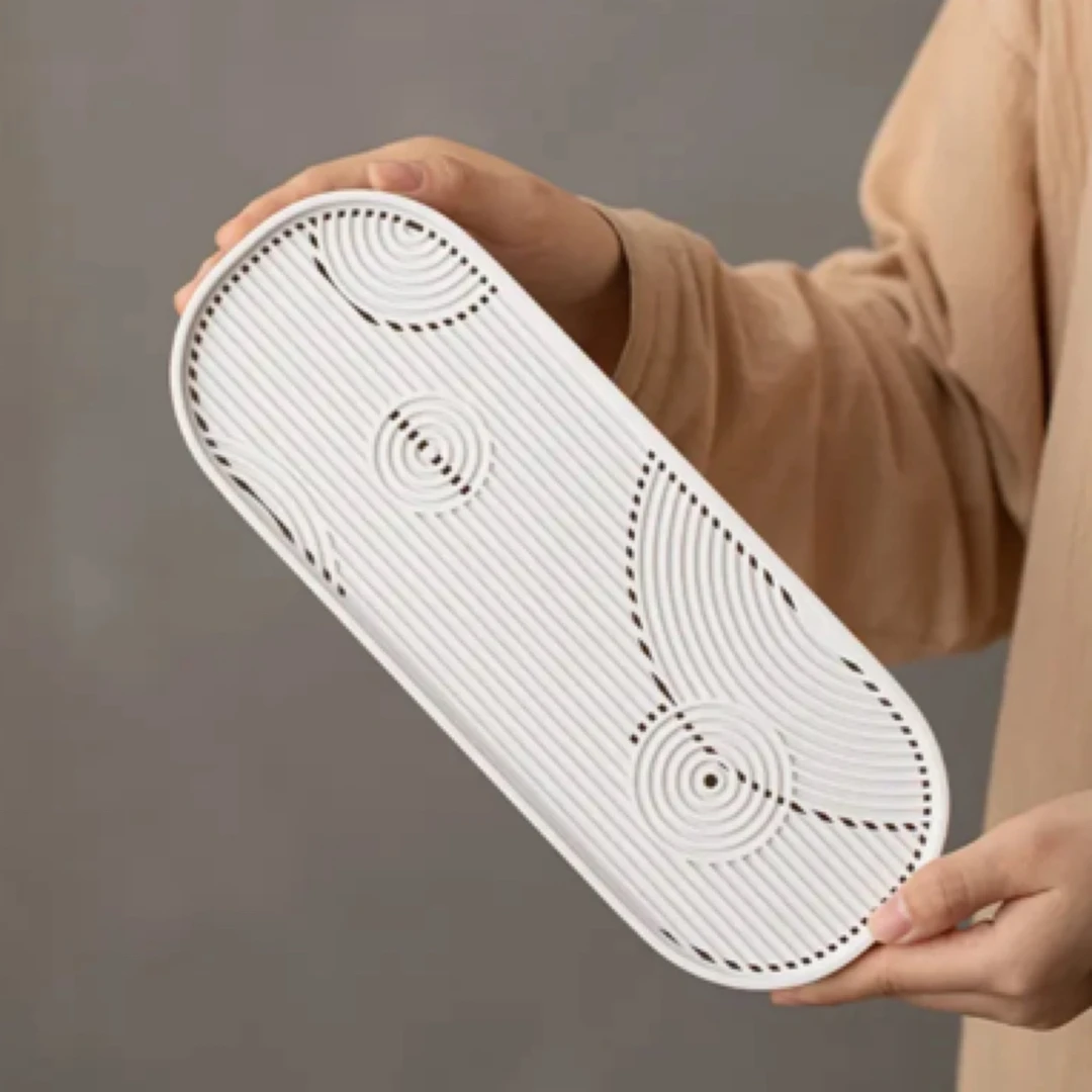 便携密胺茶盘储水托盘家用简约干泡盘小茶台63