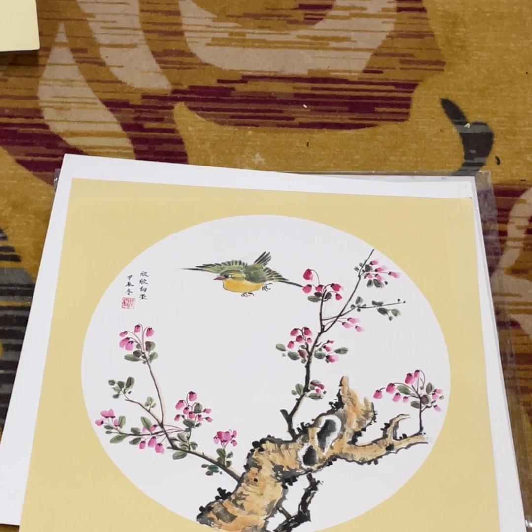 国画绘画 花鸟 50✖️50222222