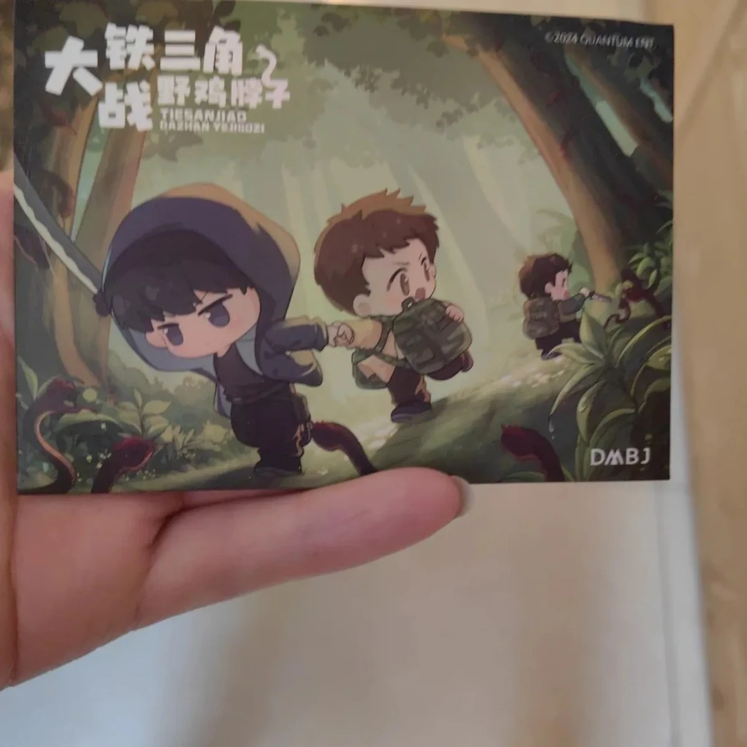 正版官谷现货 盗墓笔记 铁三角大战ye ji脖子 Q版拍立得 周边