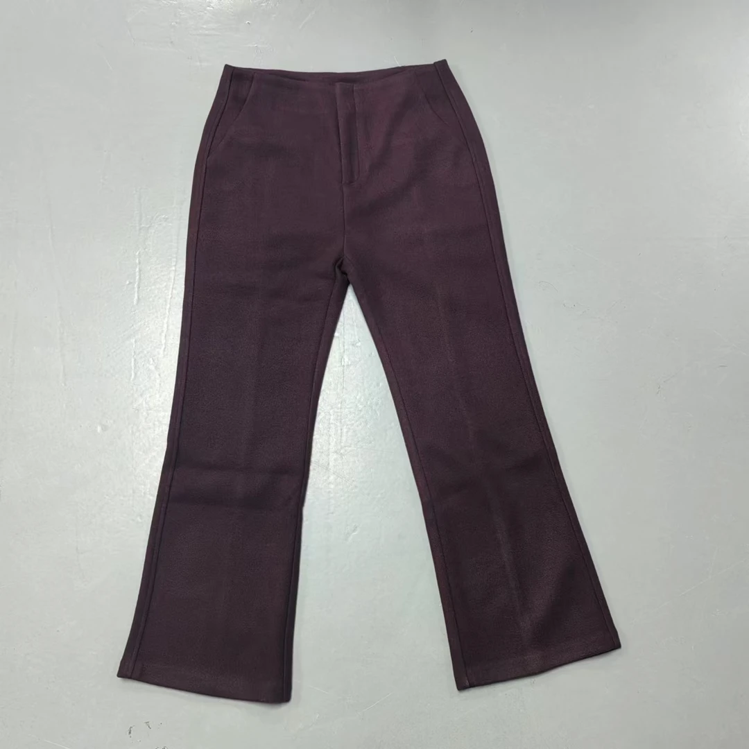 【南油玲姐】紫色休闲裤82816