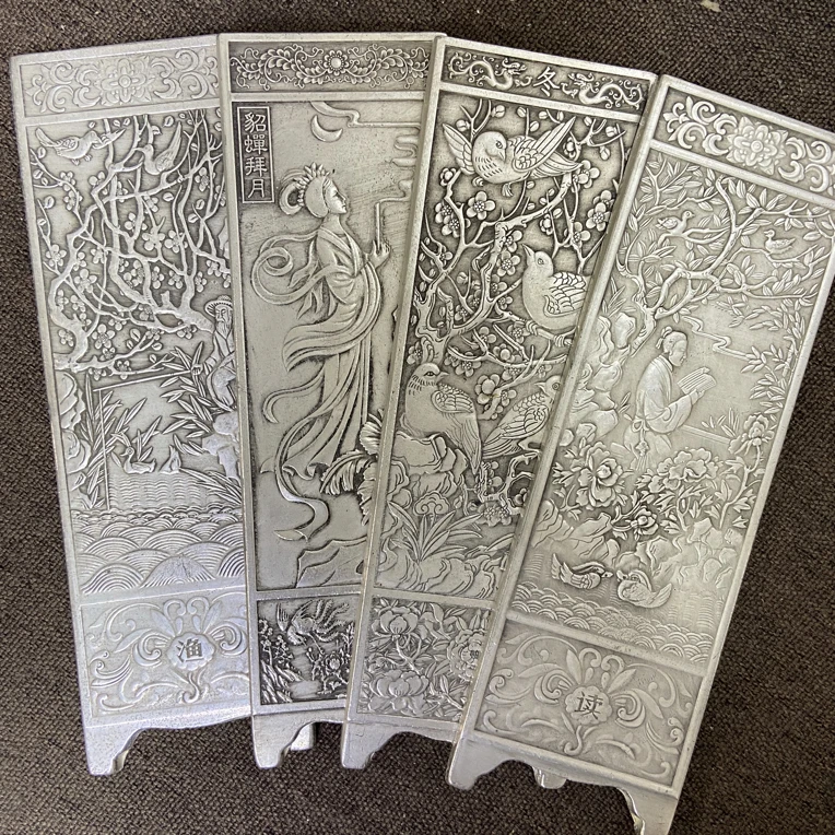 牌子桌面摆件仿古随机发