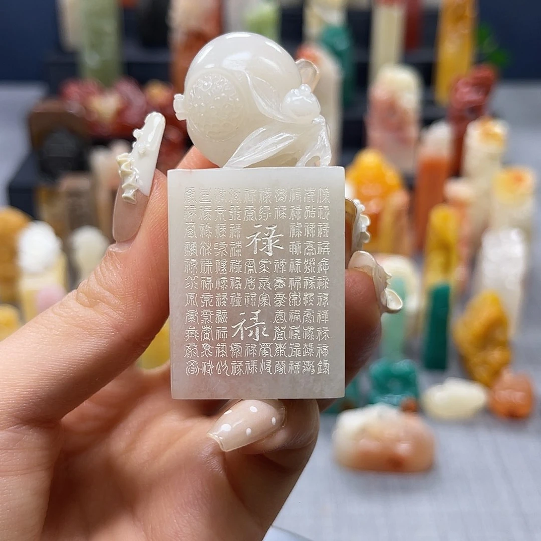 巴林石印石包邮包刻4529