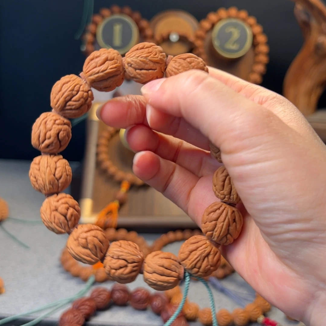 【闪购商品】桃核手串云****馆19霸王龙元宝