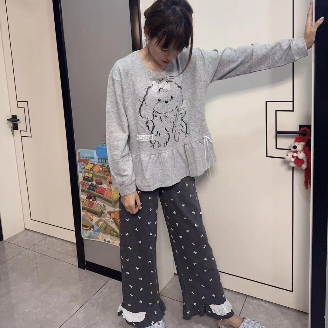 秋冬季纯棉睡衣，高萌萌最喜欢这几套 冲啊