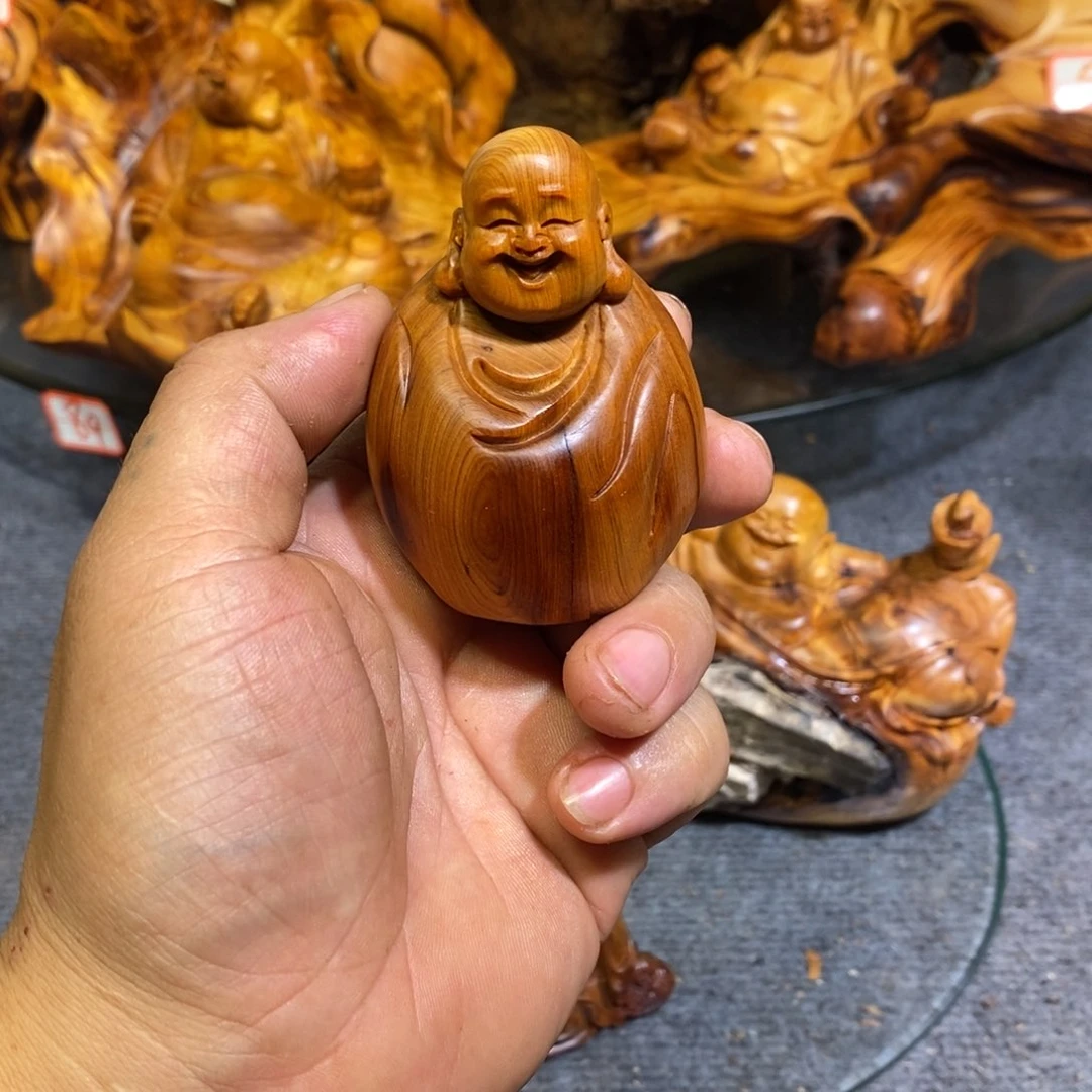 柏木（崖柏）木雕工艺品摆件家居崖柏手串崖柏