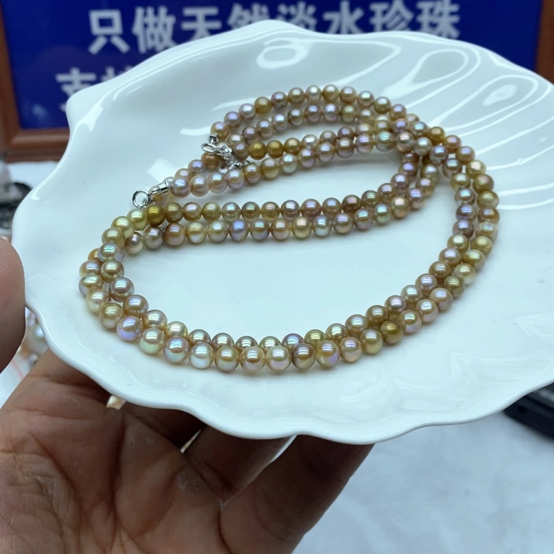 淡水珍珠未镶嵌颈饰