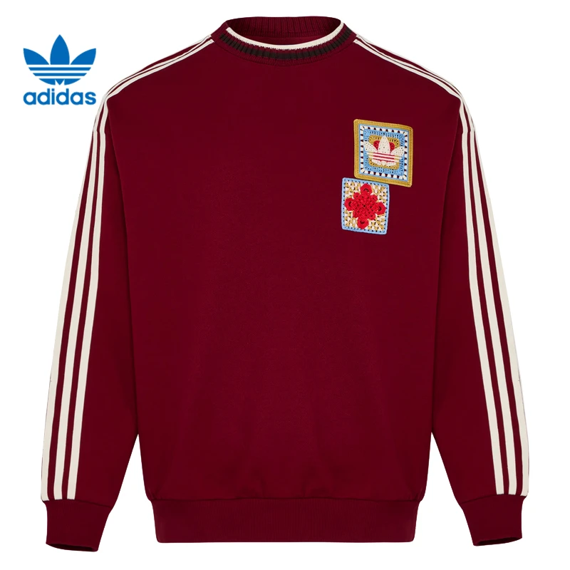 adidas阿迪达斯【华】三叶草男女运动休闲卫衣套头衫KU1423