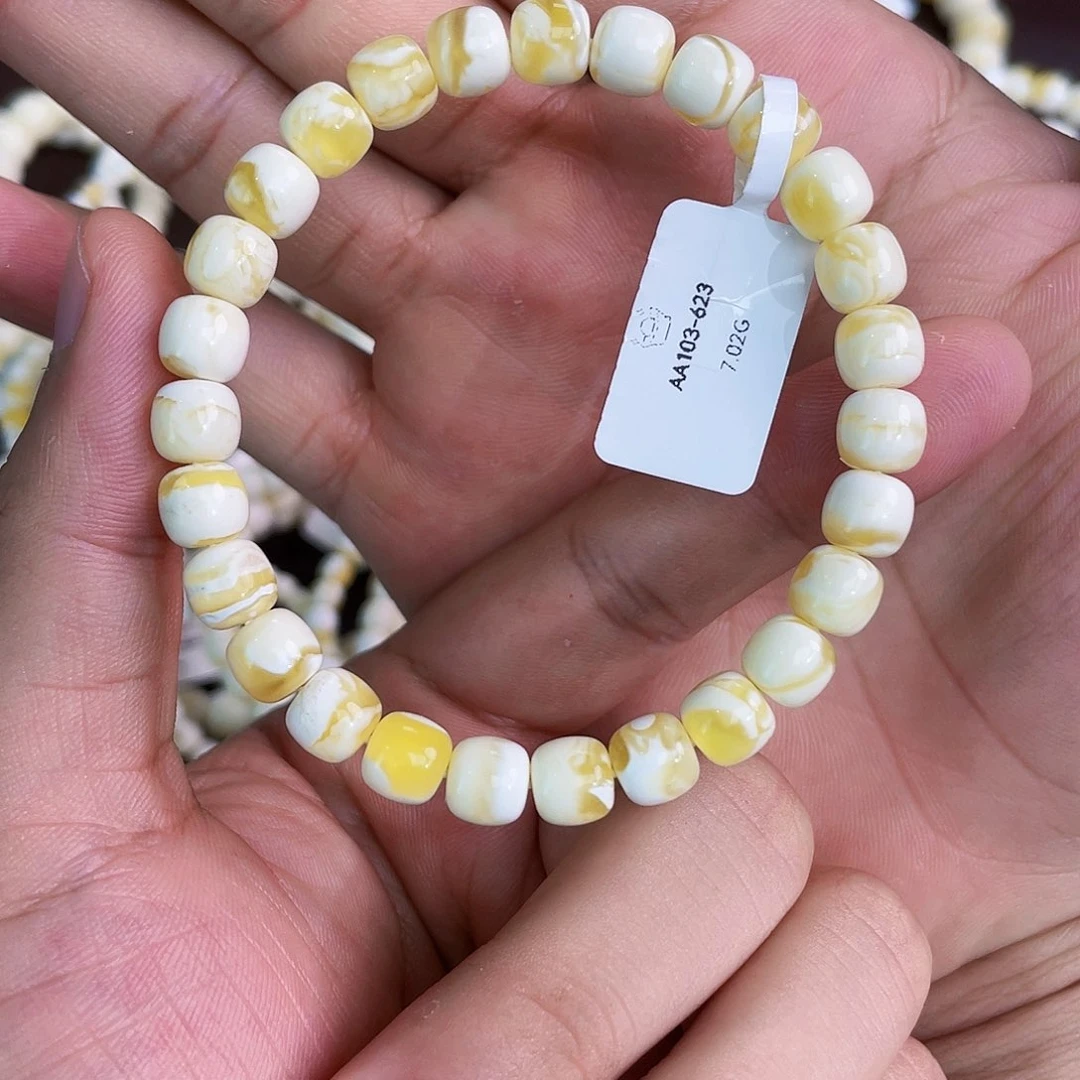 未镶嵌琥珀手链K**uAA103-7.5m