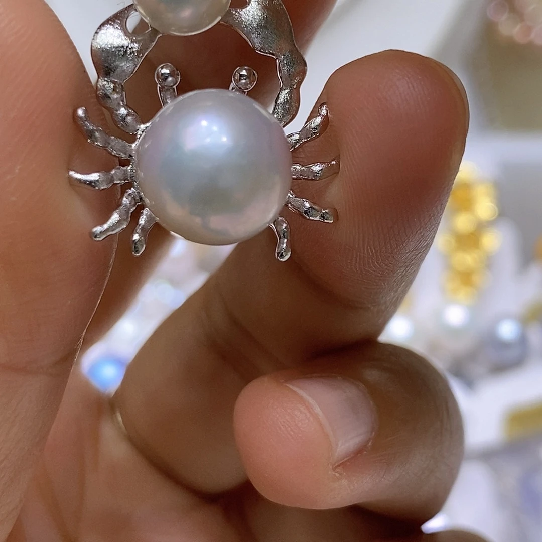 未镶嵌淡水珍珠吊坠或者耳钉