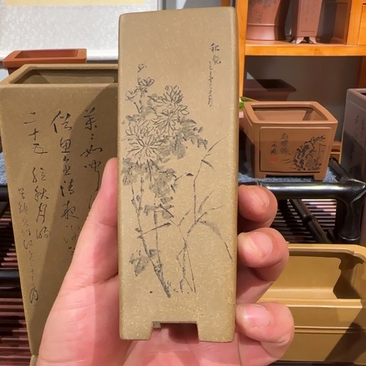 ご***！紫砂花盆全手工制作