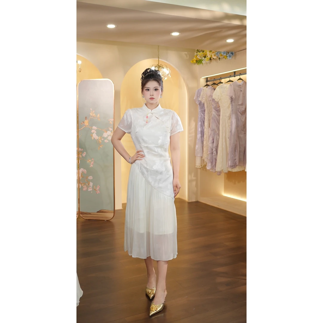 王超越定制-151（半卷珠帘 ）连衣裙DMQ008-XX