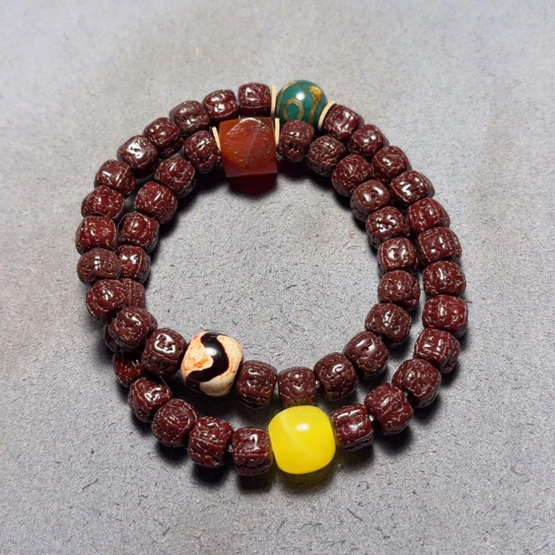 吊坠金刚菩提老金刚双圈10mm