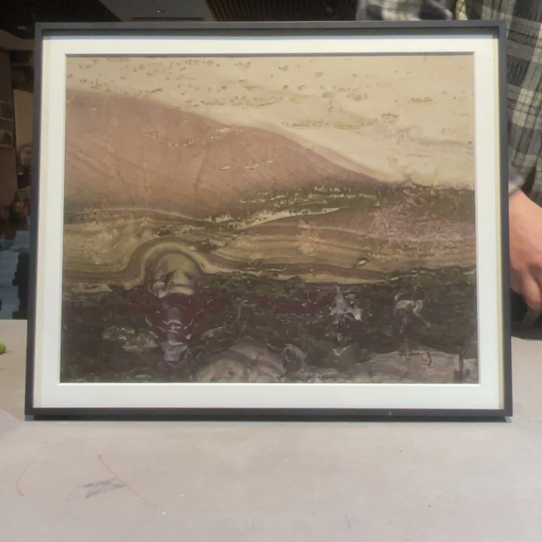 彩石43/36 三峡清江画面石