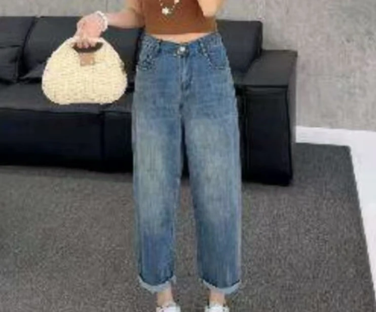 女士百搭牛仔裤3311-A981