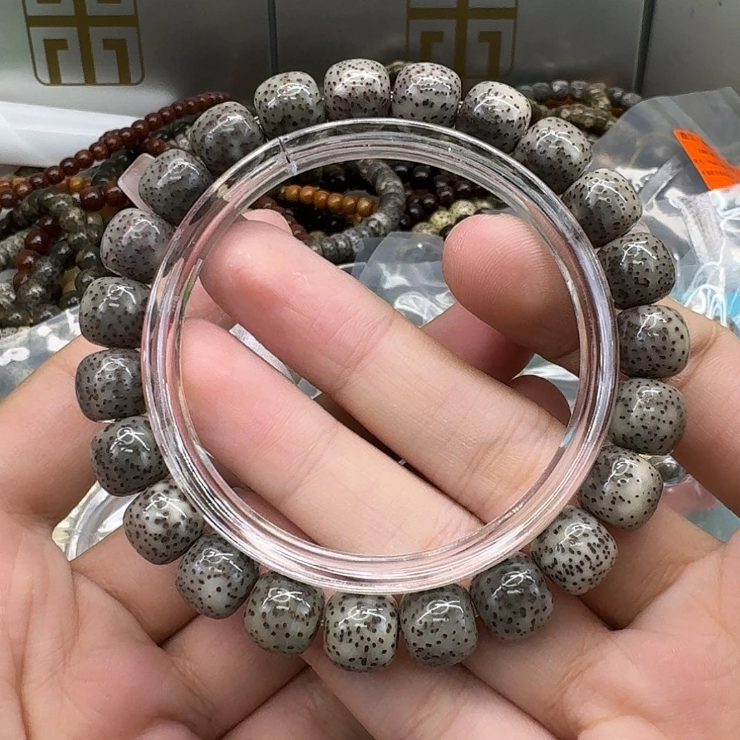 星月菩提手串44高端黑冰果冻10 9