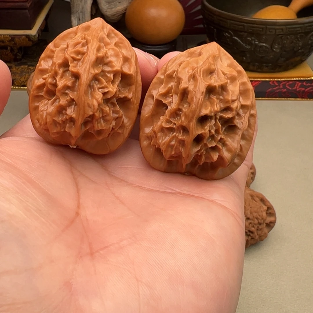 吊坠文玩核桃龙骨37