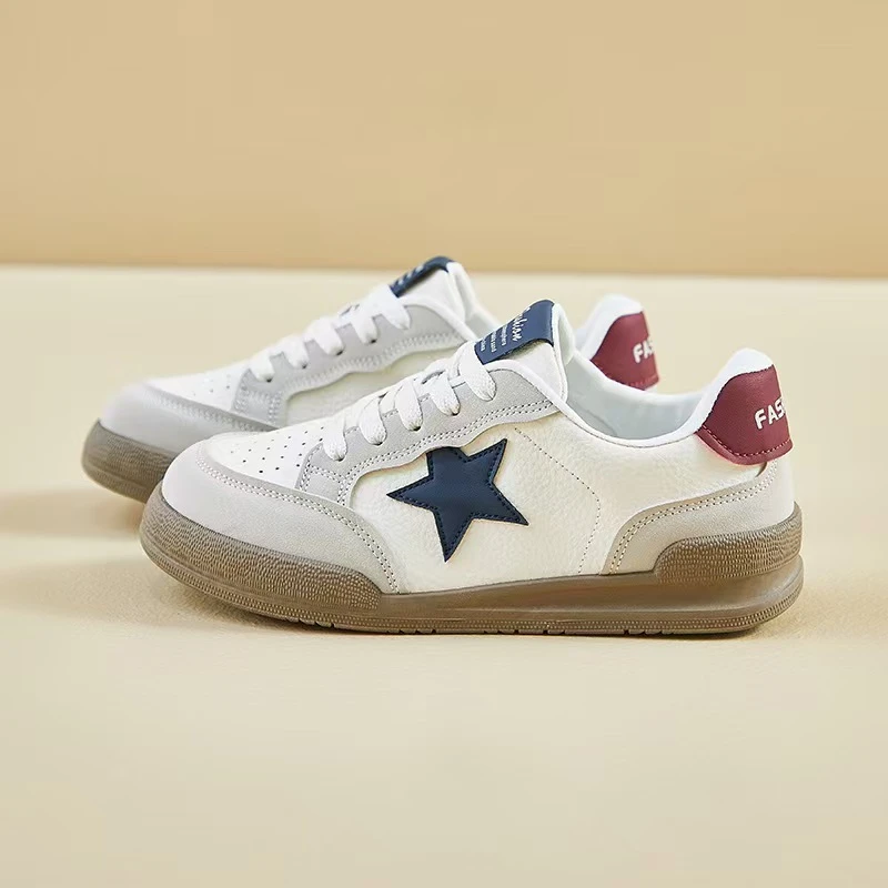 MT DISTORTION春季小白鞋新款厚底增高运动板鞋休闲街拍