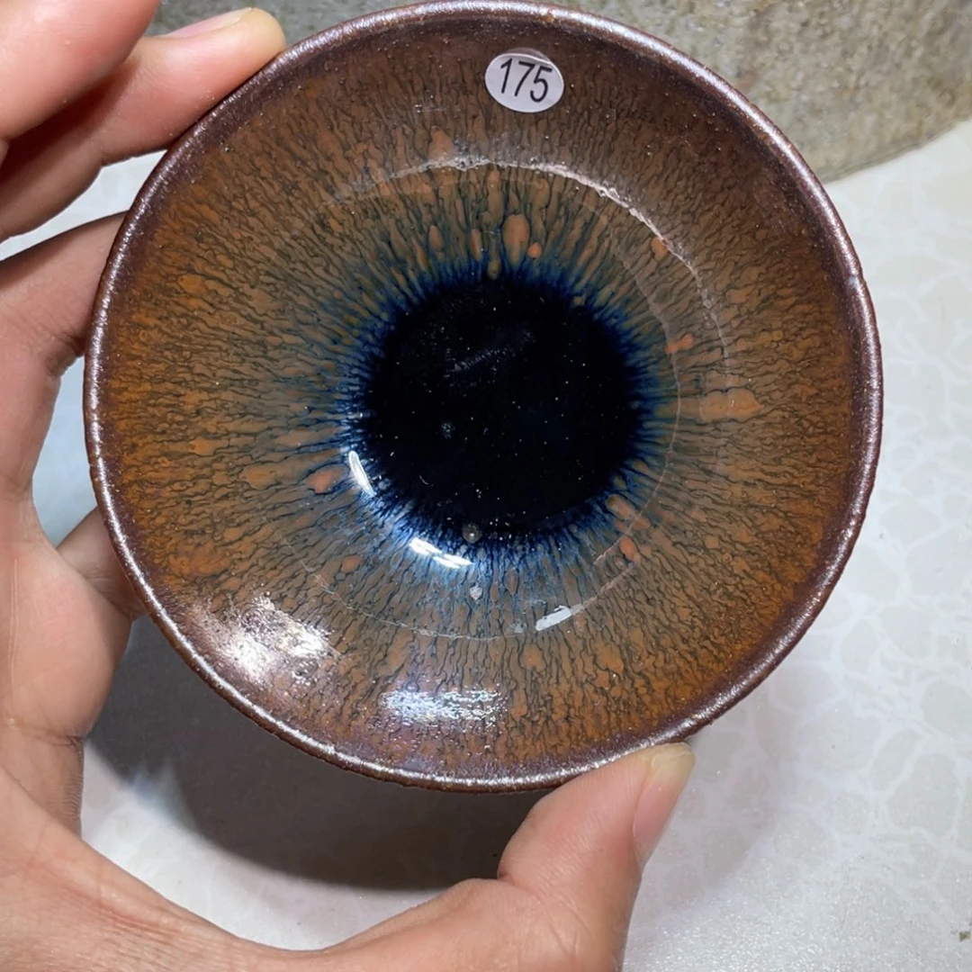 投***好茶盏龙窑柴烧建盏175