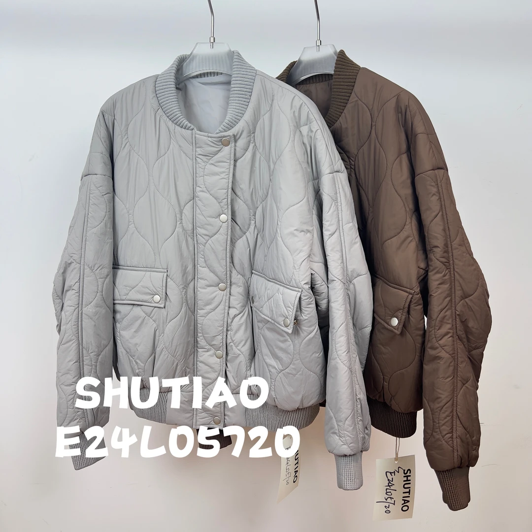 【SHUTIAO】2024秋冬：新款小众设计款外套E24L05720