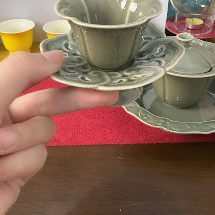 杯子杯垫一套茶具