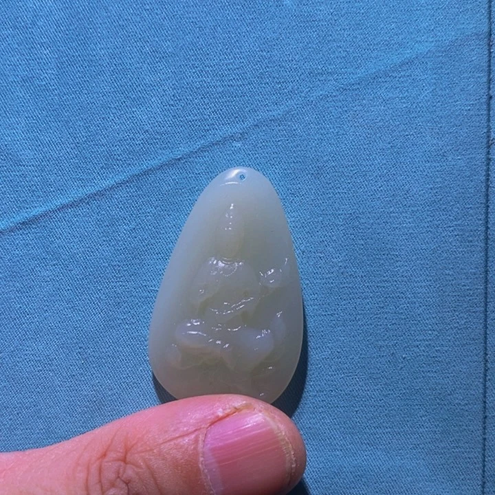 和田玉（白玉）颈饰未镶嵌