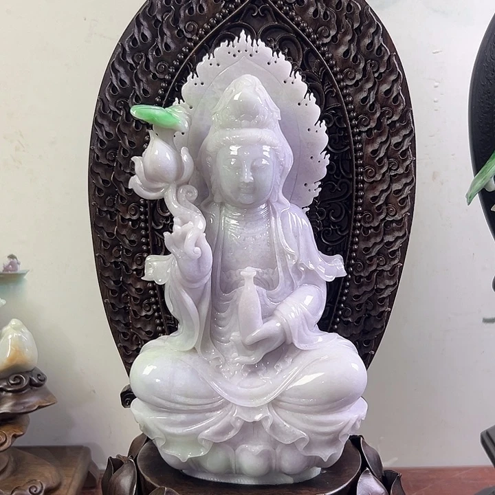 翡翠未镶嵌摆件缅甸翡翠