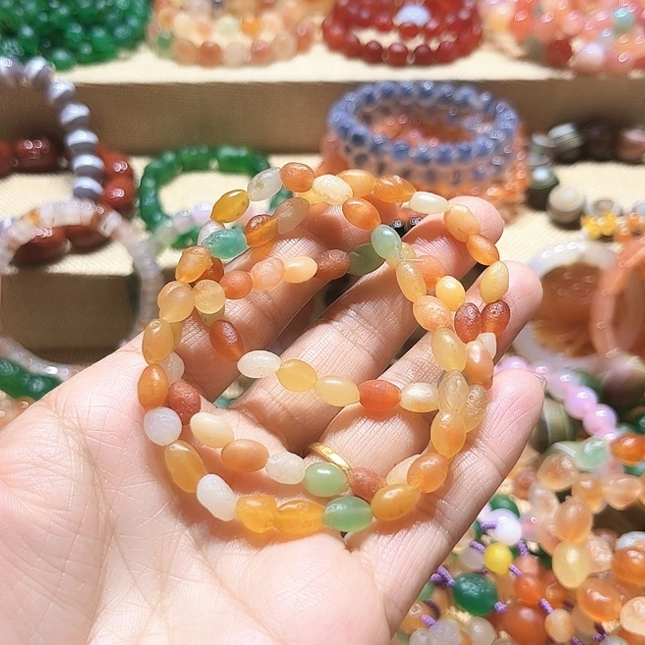 玛瑙/玉髓未镶嵌手链