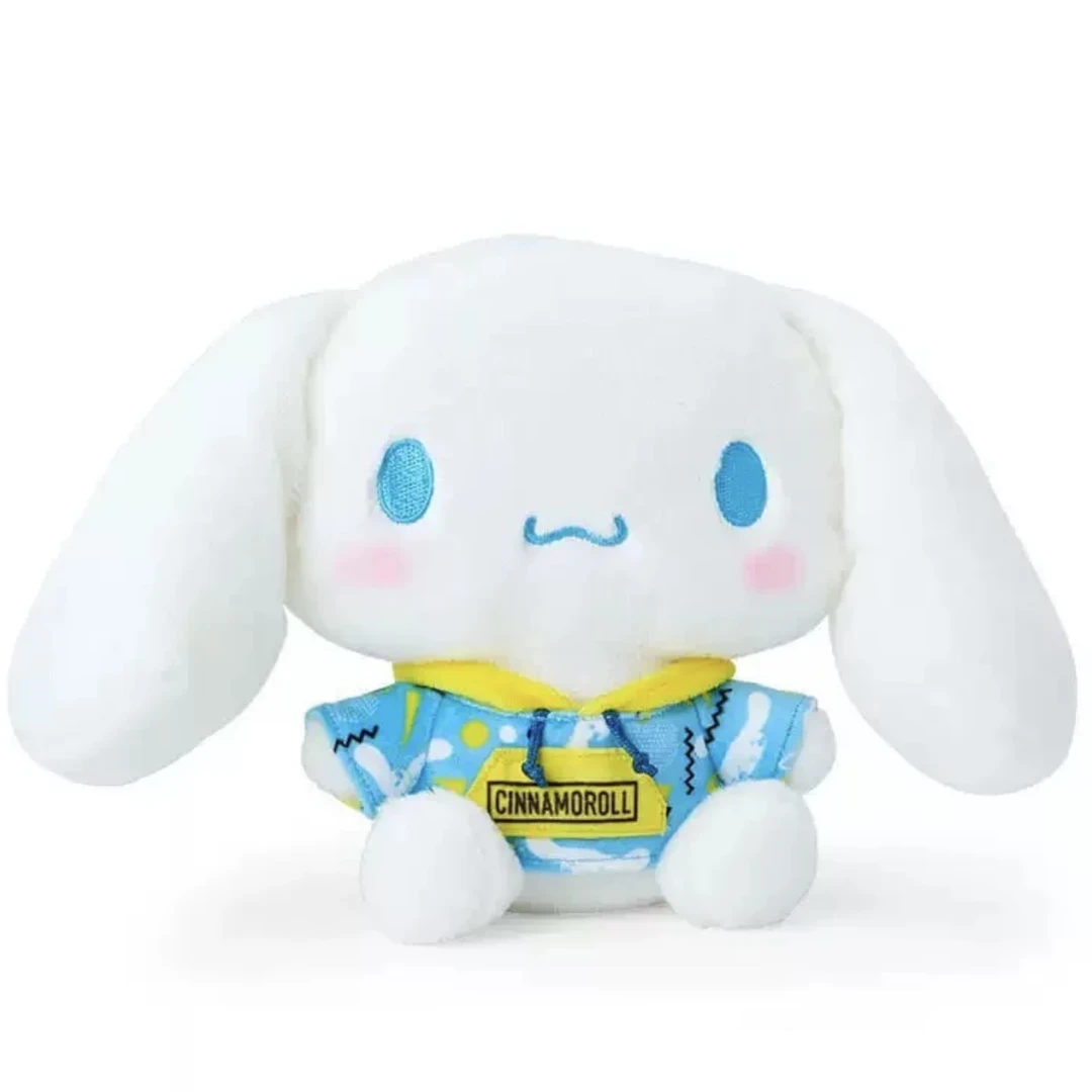 【日版正品】三丽鸥Hello Kitty卫衣系列玉桂狗毛绒公仔挂件