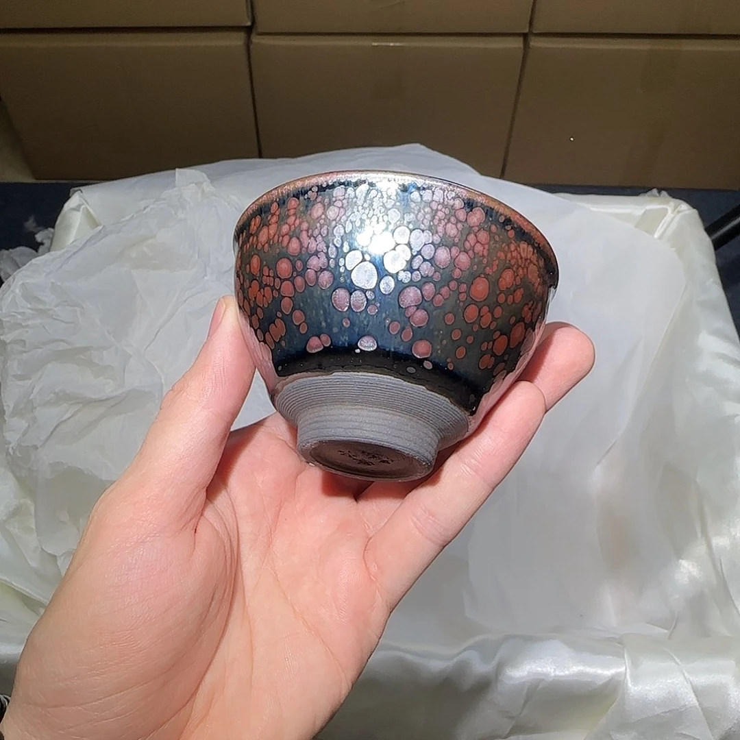 茶盏微瑕建盏，介意勿拍