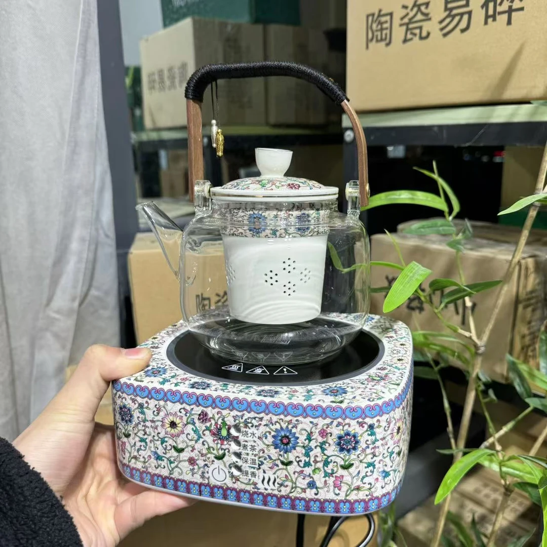 【中国邮政专属链接】衡山社万花电陶炉加煮茶壶  MC027