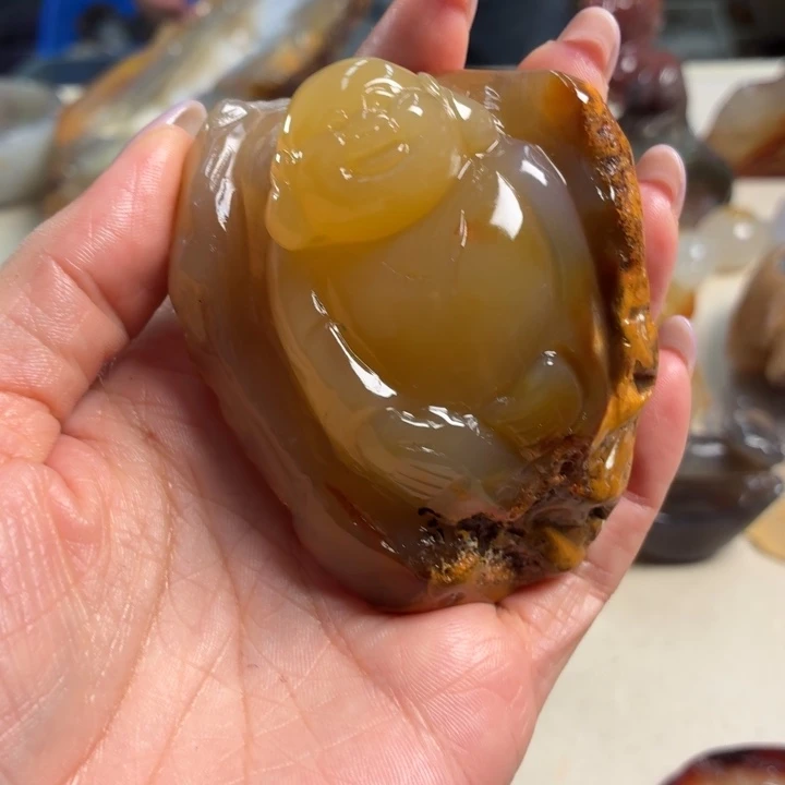 玛瑙/玉髓未镶嵌吊坠(不含链)