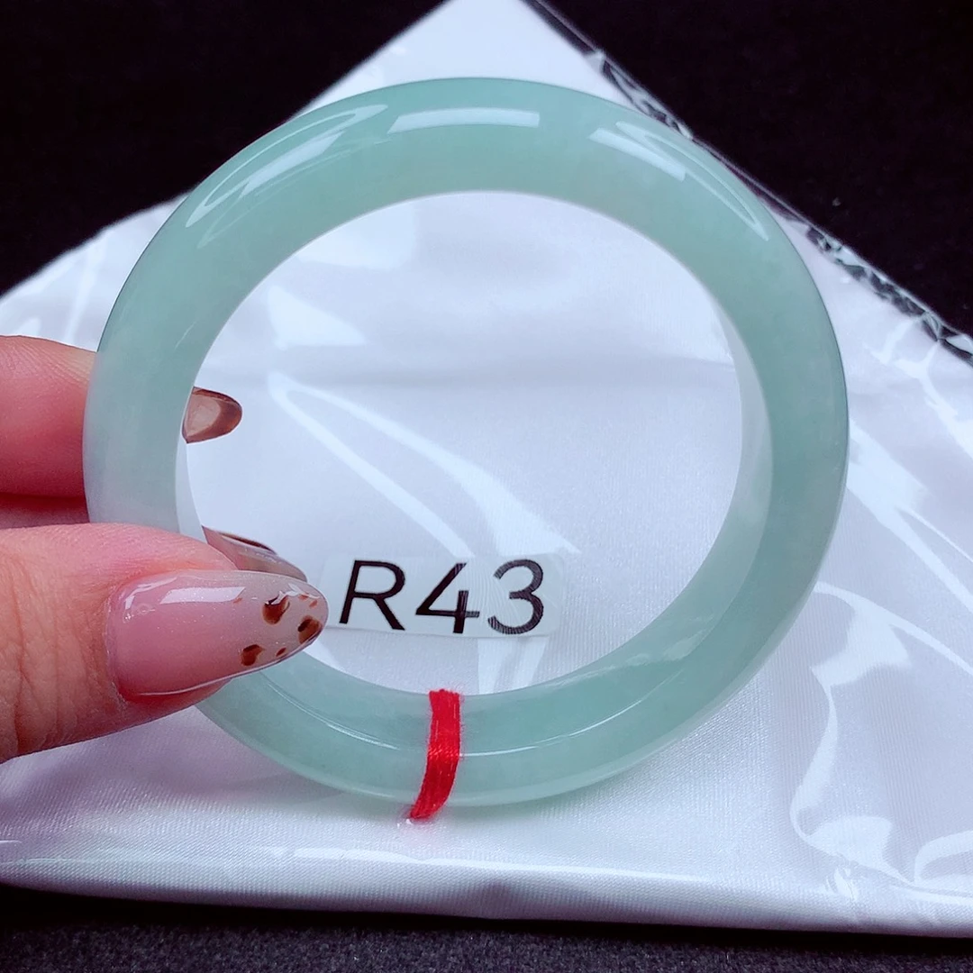 翡翠未镶嵌手镯天然缅甸翡翠A货玉手镯