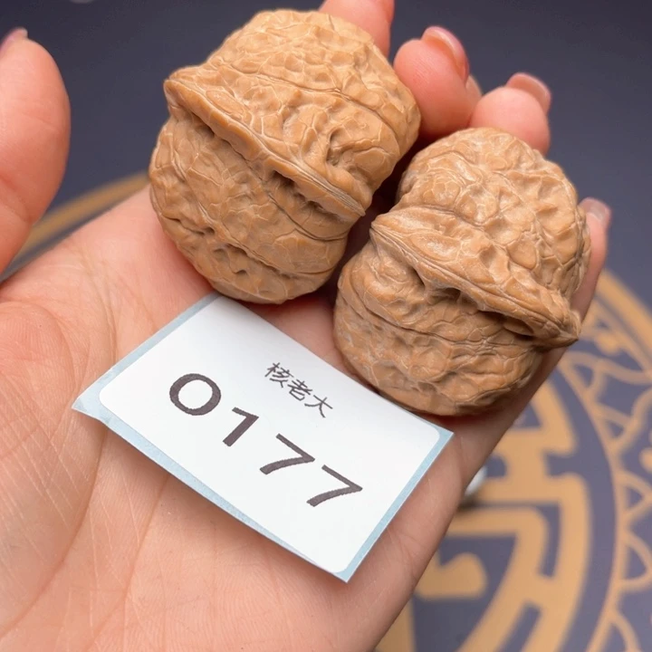 文玩核桃把件40南瓜墩